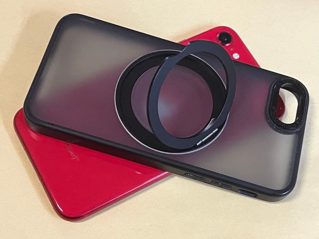 iphone se 第2世代 128gb red 赤 ケースつき 美品