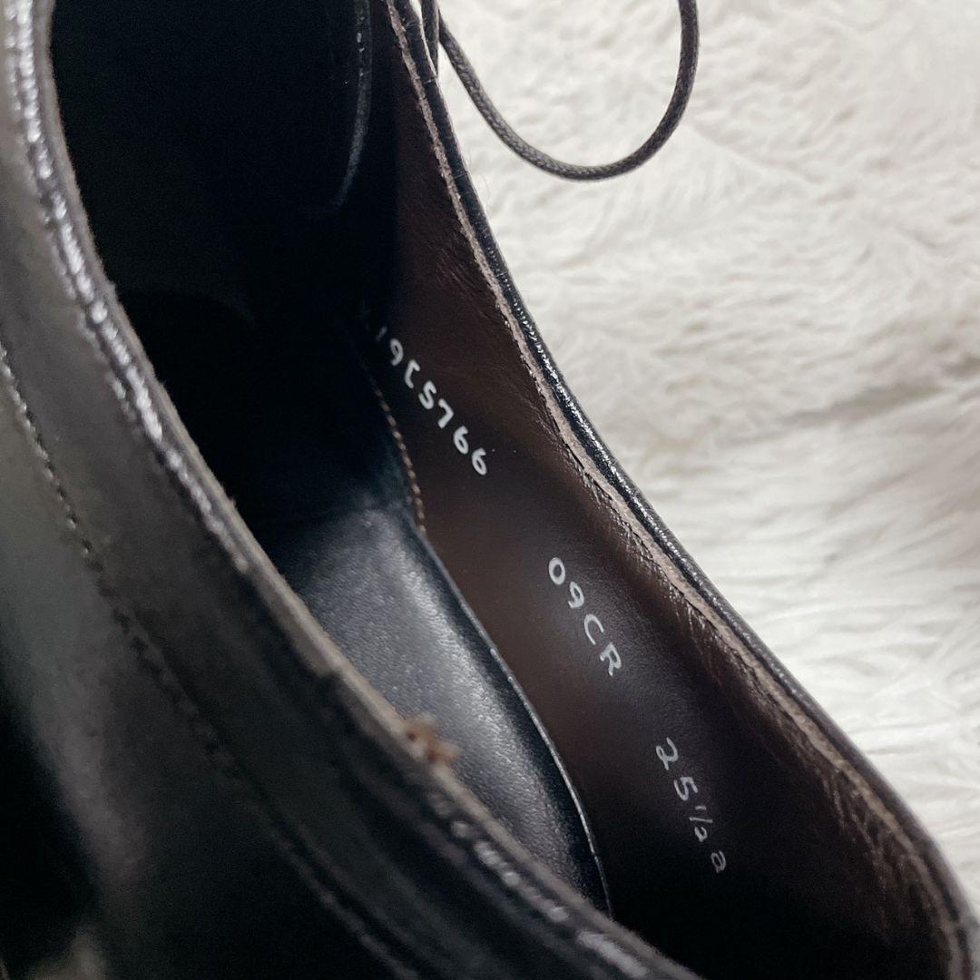 リーガル　ビジネスシューズ　ストレートチップ　メンズ　ブラック　レザー　メンズ