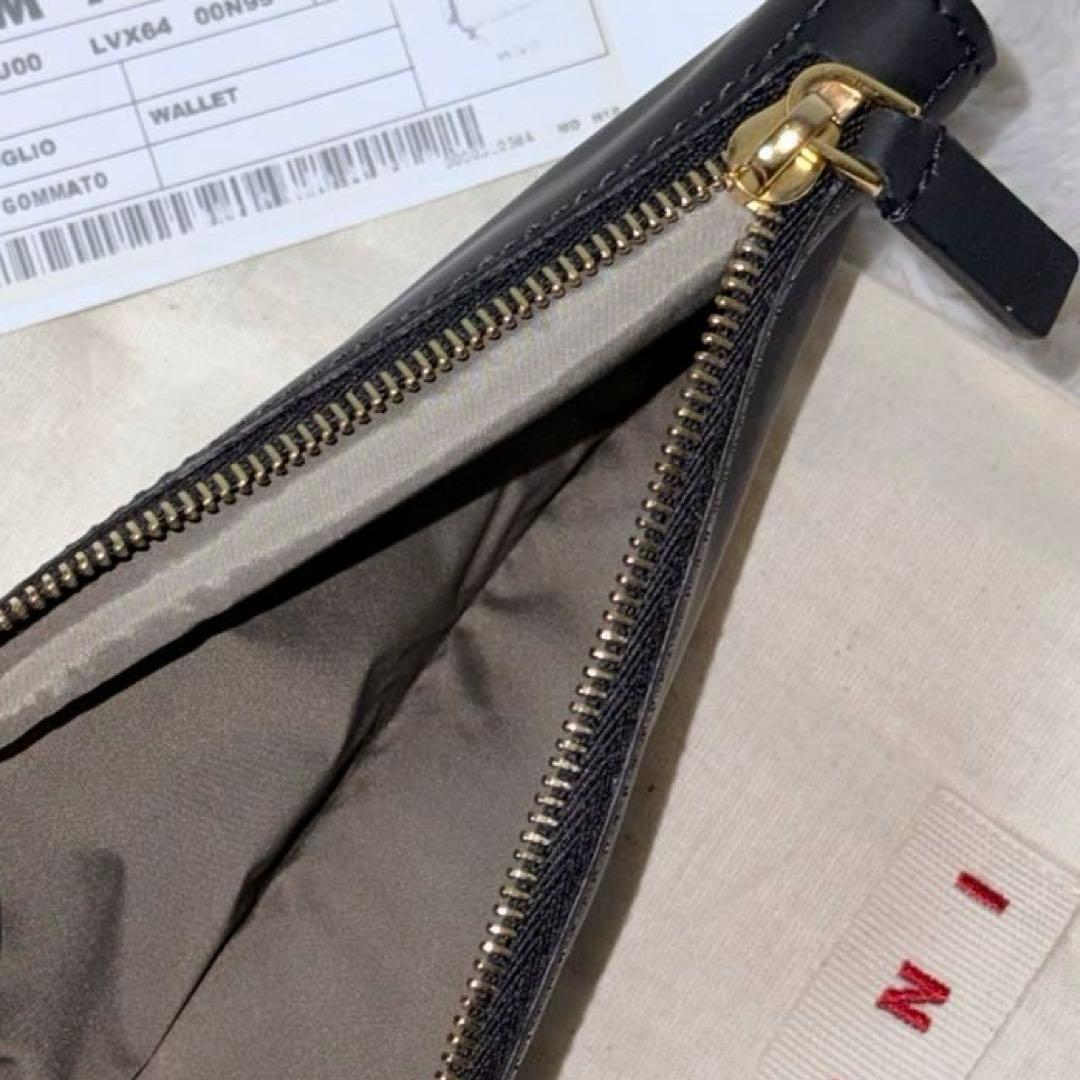 ⭐️新品未使用⭐️　MARNI　マルニ　長財布　ダブルスナップ　二つ折り　金金具