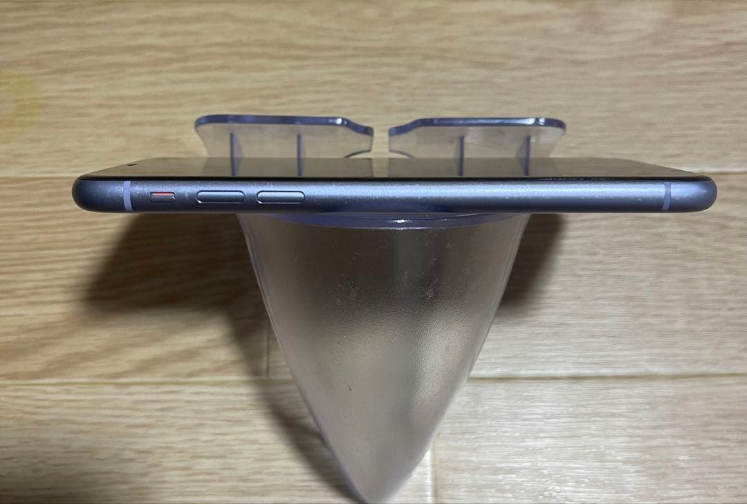 Iphone11 パープル64GB SIMフリーバッテリー93%訳あり品