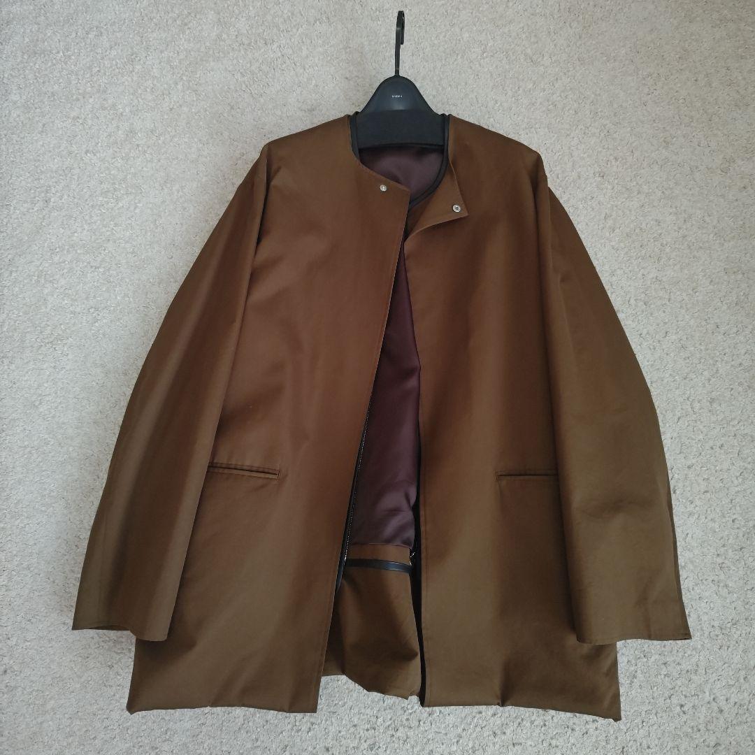 ジャケット・アウター ssstein Cotton Twill Layered Jacket