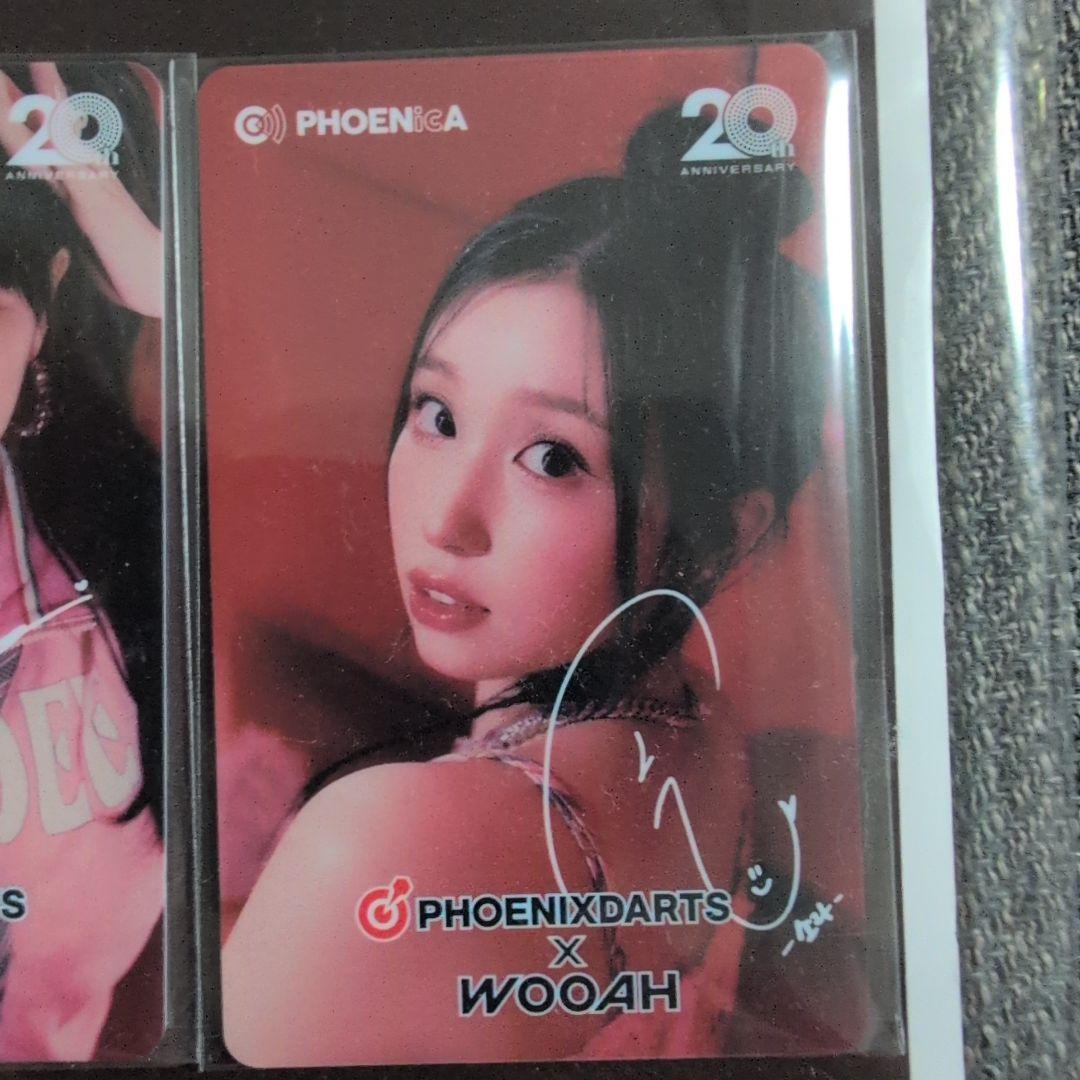 PHOENIXDARTS x WOOAH PHOENicAカード 5枚セット
