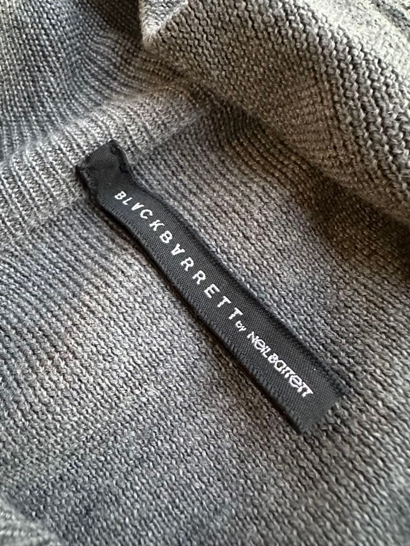 トップス \"neil barrett\"double zip ds knit