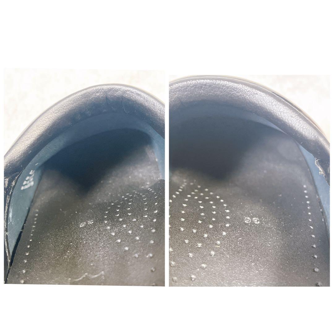 美品【ダンスコ】サボサンダル (36) プロフェッショナル　パテント　厚底　黒