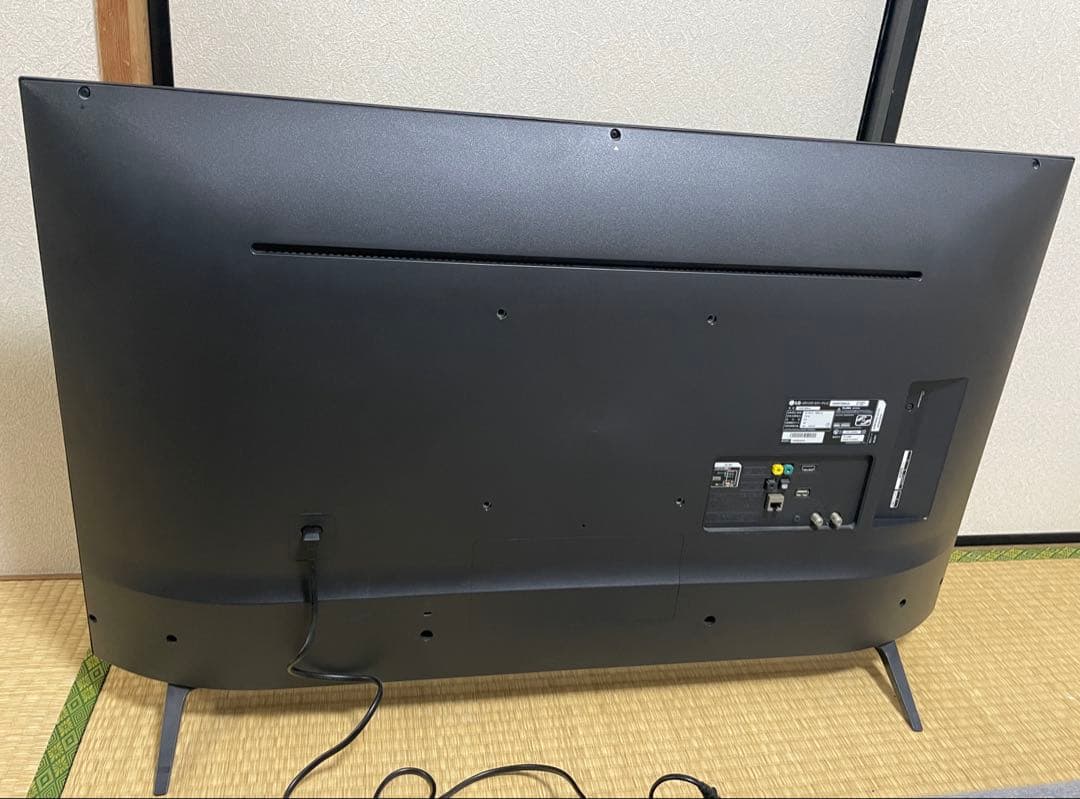 【直接引取り限定】LG テレビ 43V 2020年製