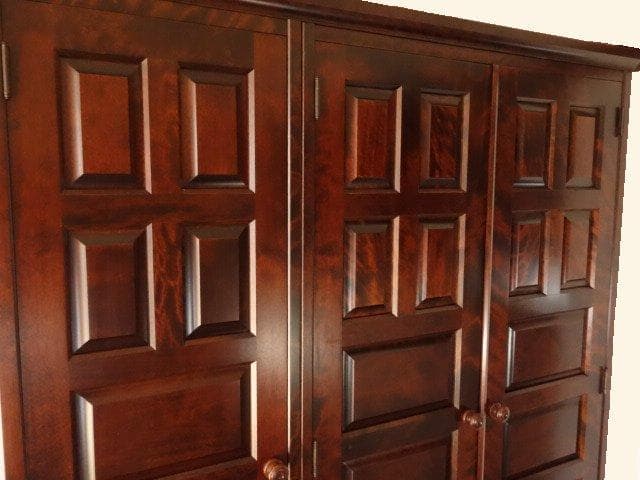 北海道民芸家具　洋服タンス　ワードロープ　再塗装済　USED