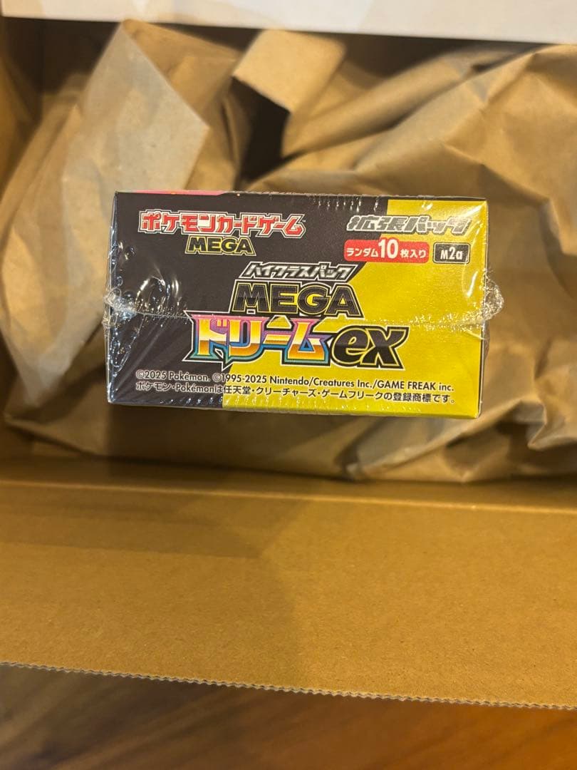 未開封 MEGAドリームex 1box シュリンク付き　ポケモンセンター産