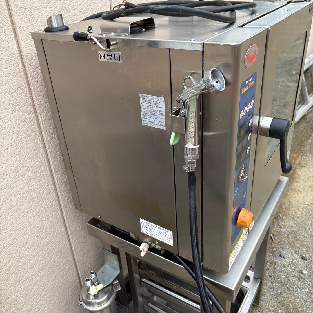 ★2016年製 スチームコンベクションオーブン SSC-04MSC 架台付き