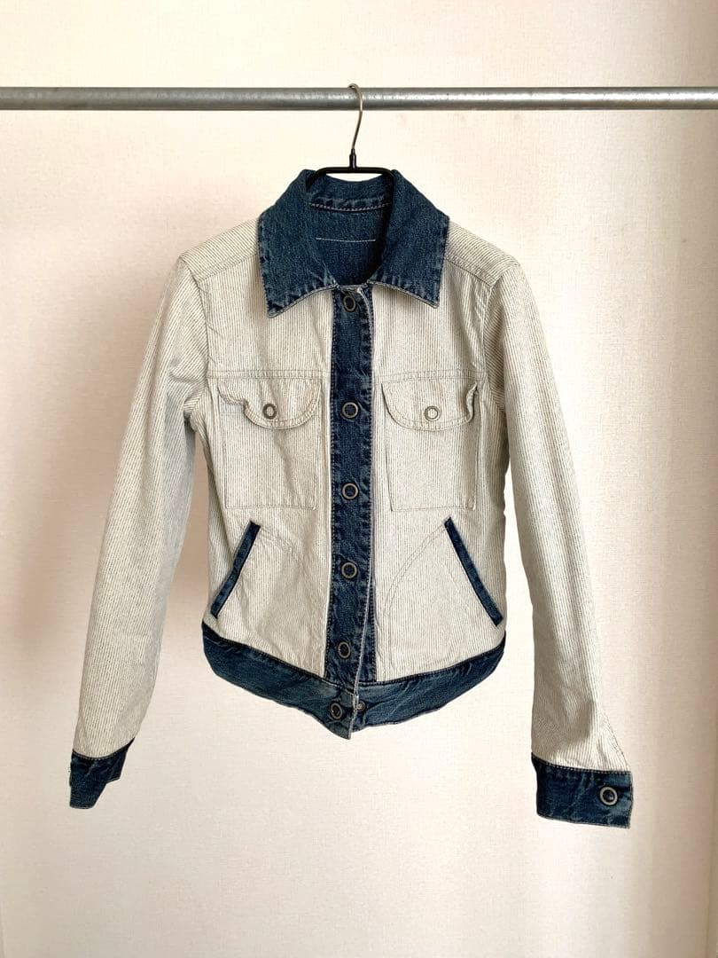 マルジェラ MM6 リバーシブル デニムジャケット