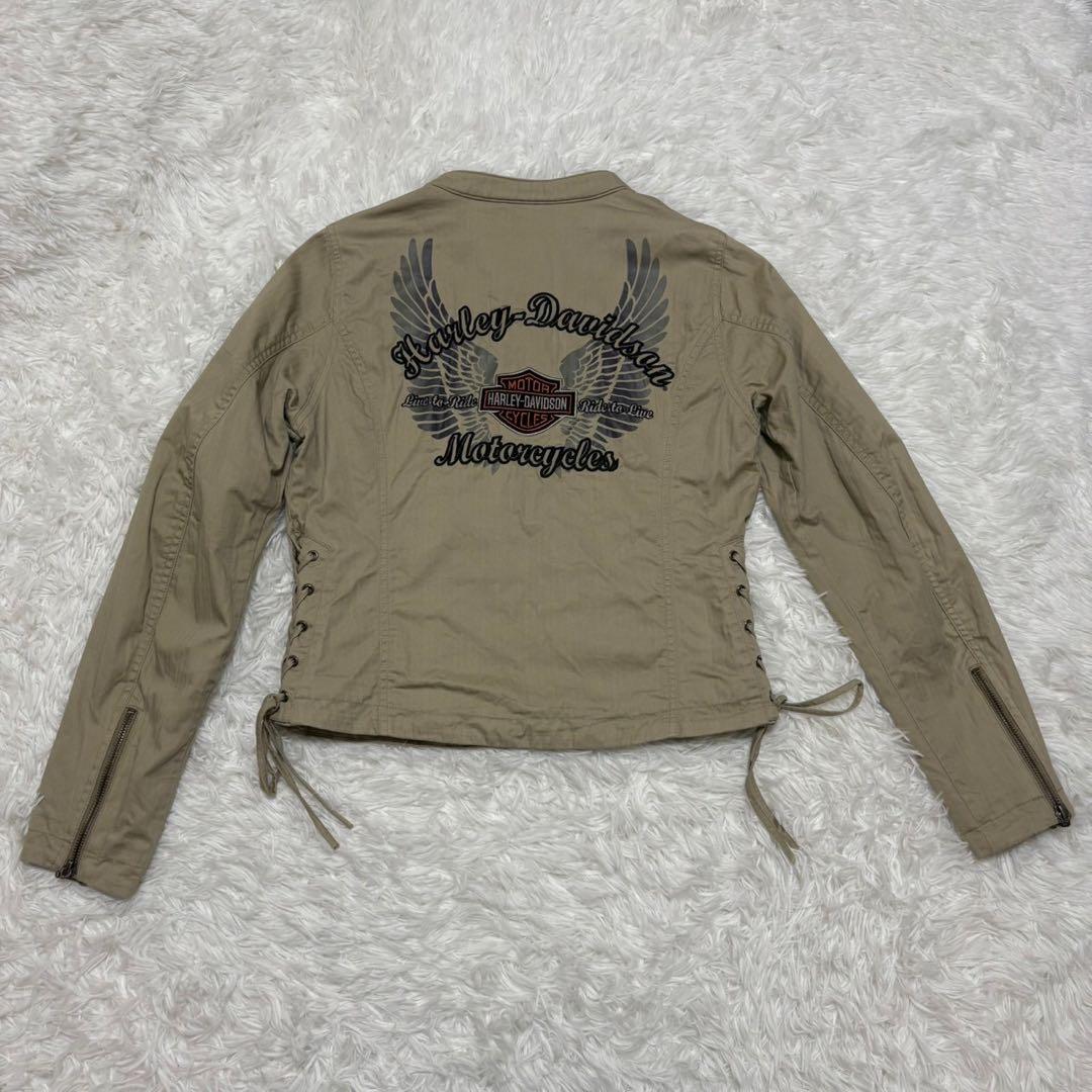 ◎ハーレーダビットソン 3way ビッグロゴ 刺繍 フード付き アメリカン 1
