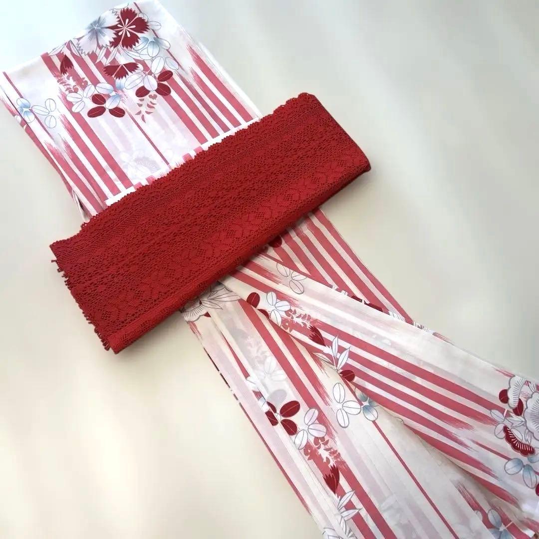 撫松庵 セオアルファ 浴衣と帯 セット 美品⭐︎