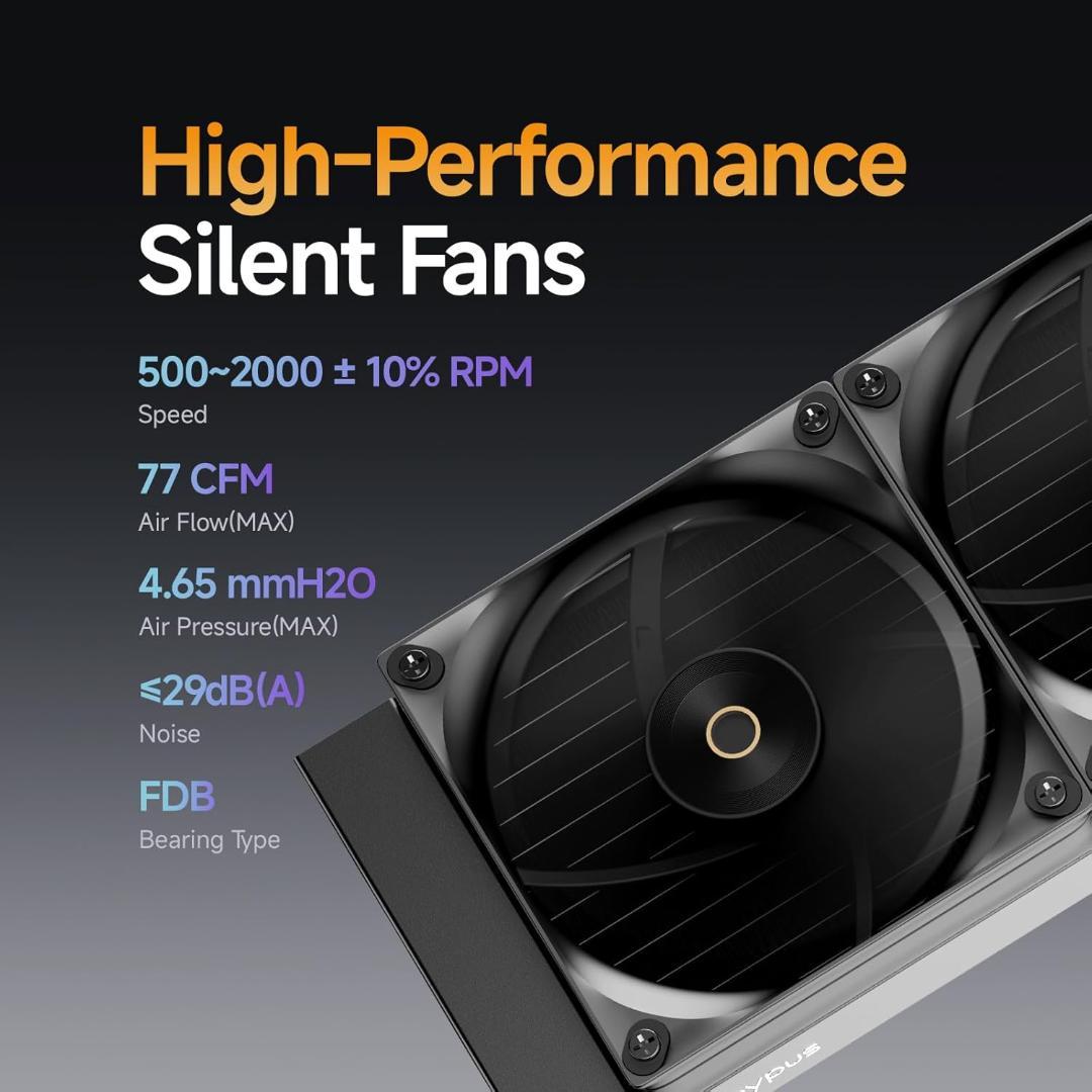 【開封済・未使用】Ocypus Iota L36 CPUクーラー 水冷 PC