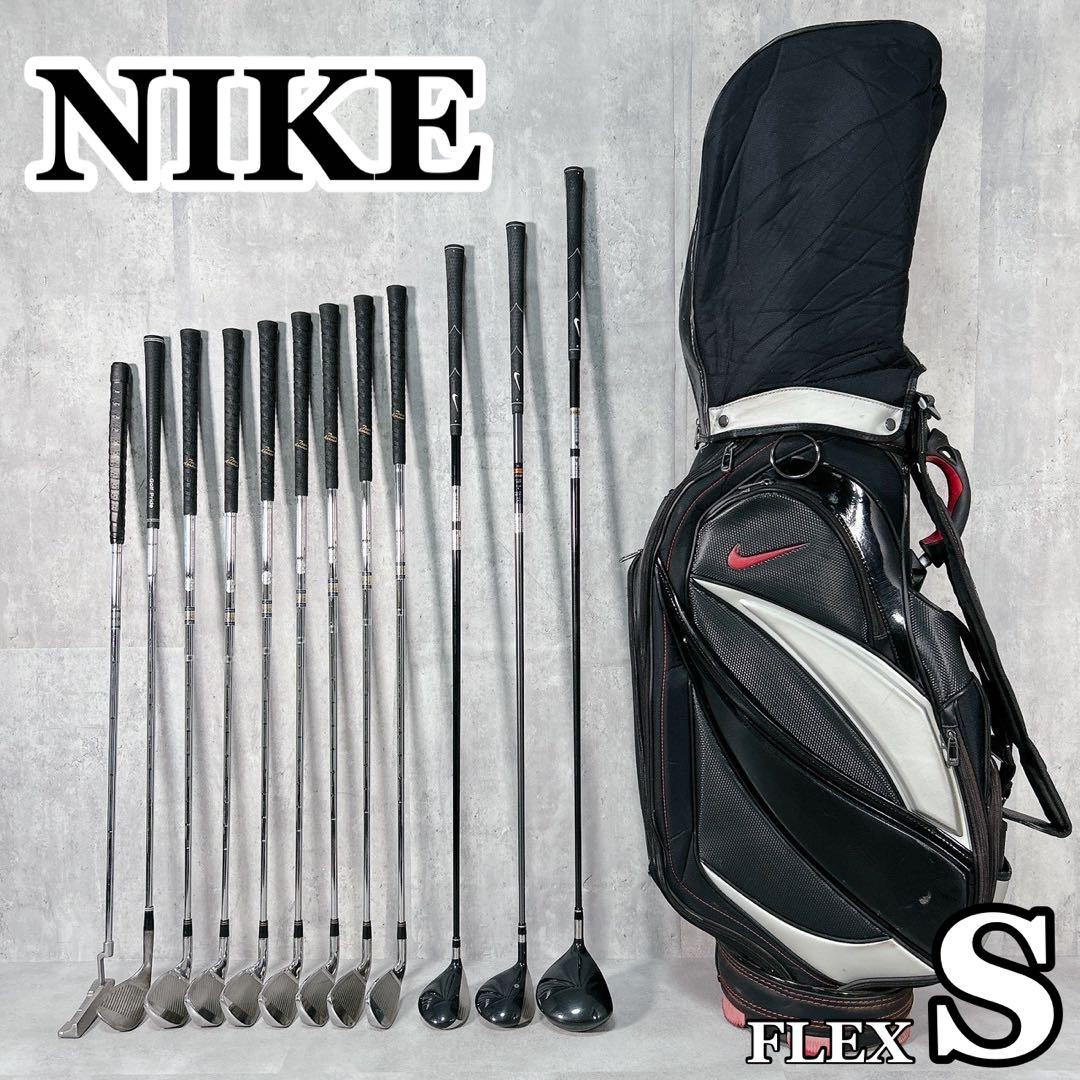 T199 NIKE 他 ゴルフクラブ メンズ フルセット イグナイト 黒 初心者