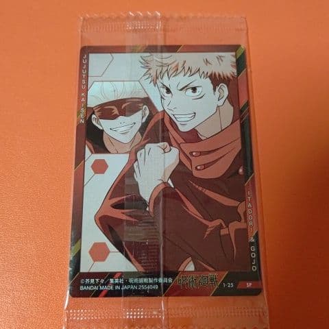 【送料無料・新品・未開封】呪術廻戦　トレカ　カード　五条悟　虎杖悠仁