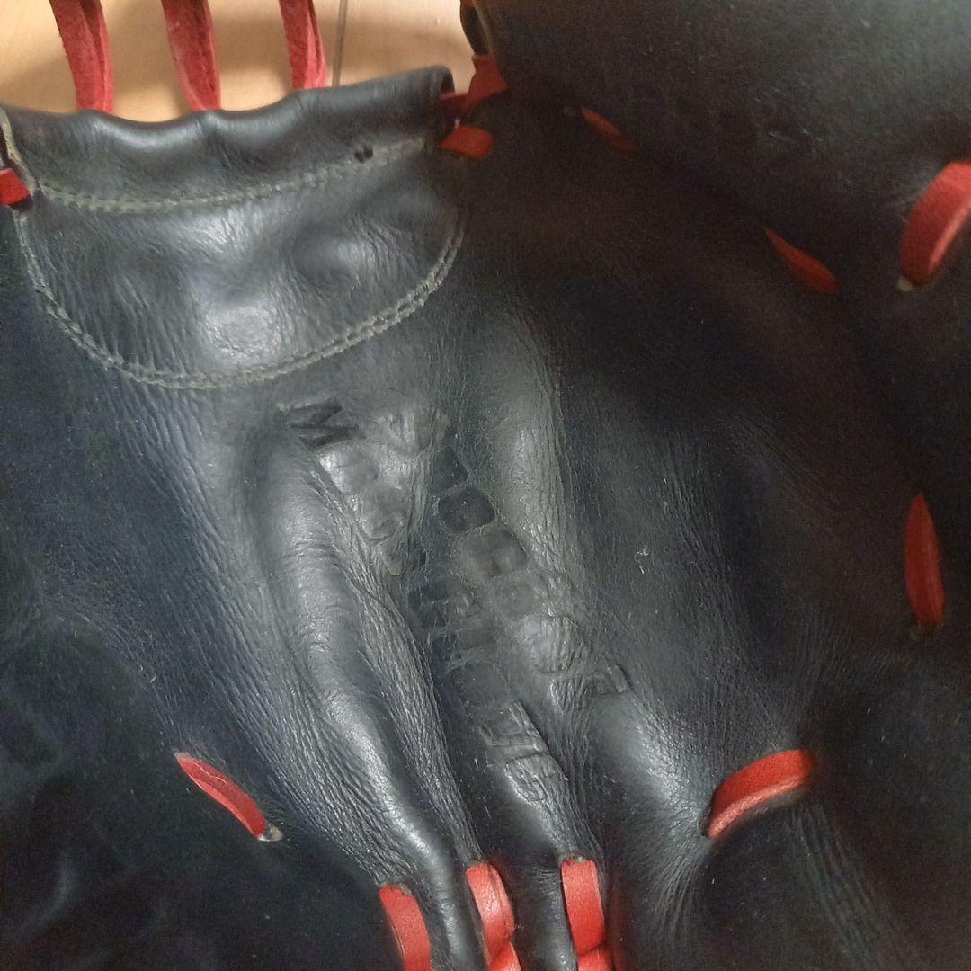 SSK 少年 キャッチャーミット 黒/赤