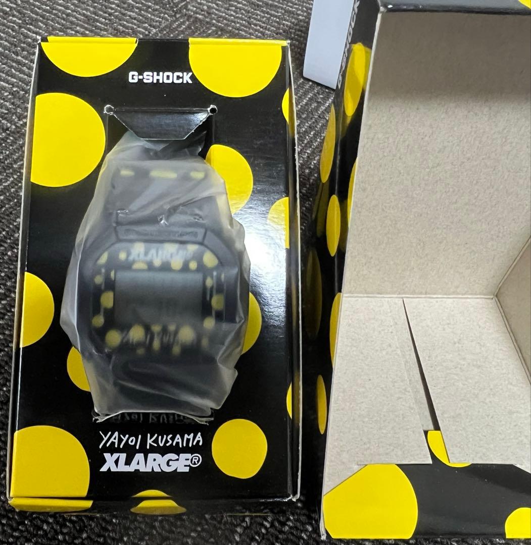 【新品未使用】G-SHOCK × エクストララージ×草間彌生　ブラック