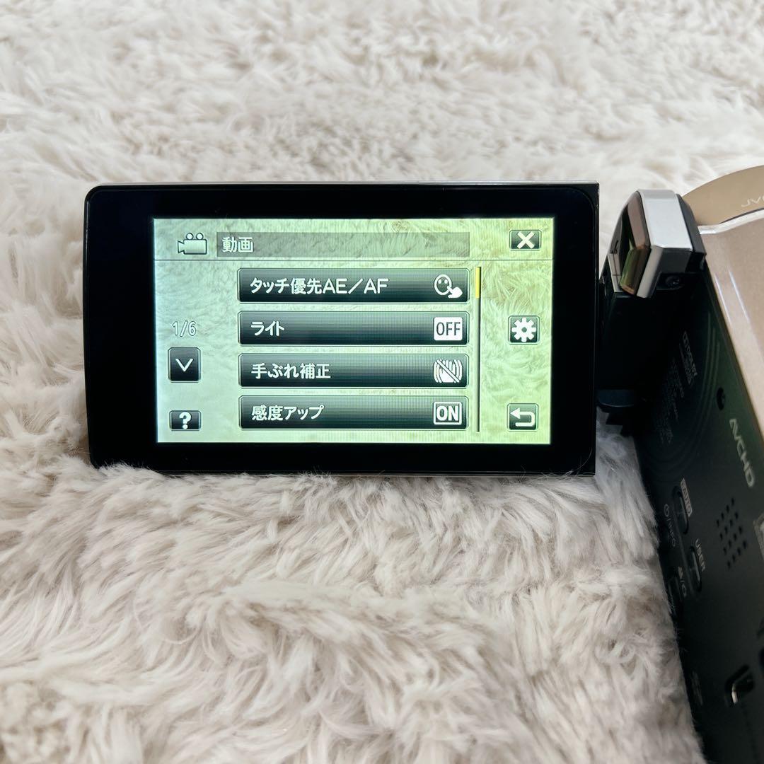 美品 Victor Everio ハイビジョンビデオカメラ 64GB リモコン付