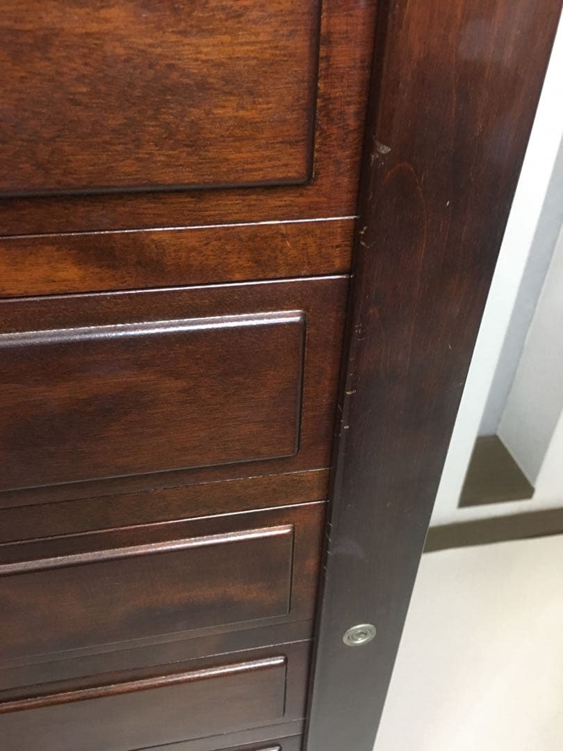 希少 松本民芸家具 チェスト 箪笥 タンス 6段 民芸家具 送料無料