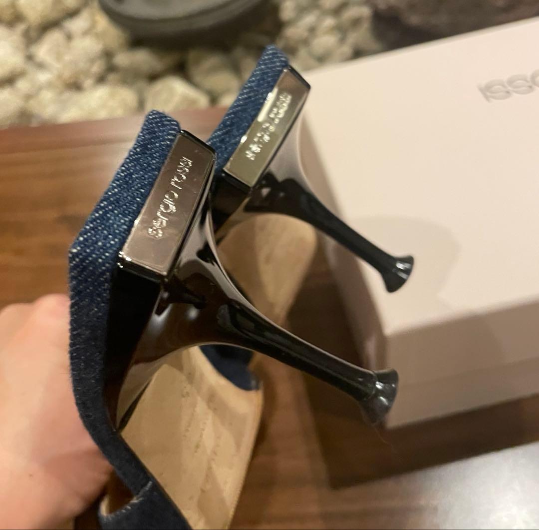 セルジオロッシ　デニムミュール　サイズ35