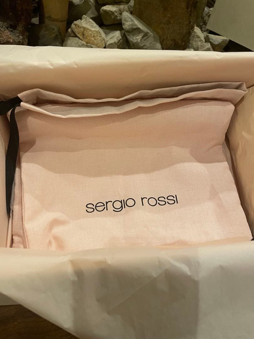 セルジオロッシ　デニムミュール　サイズ35