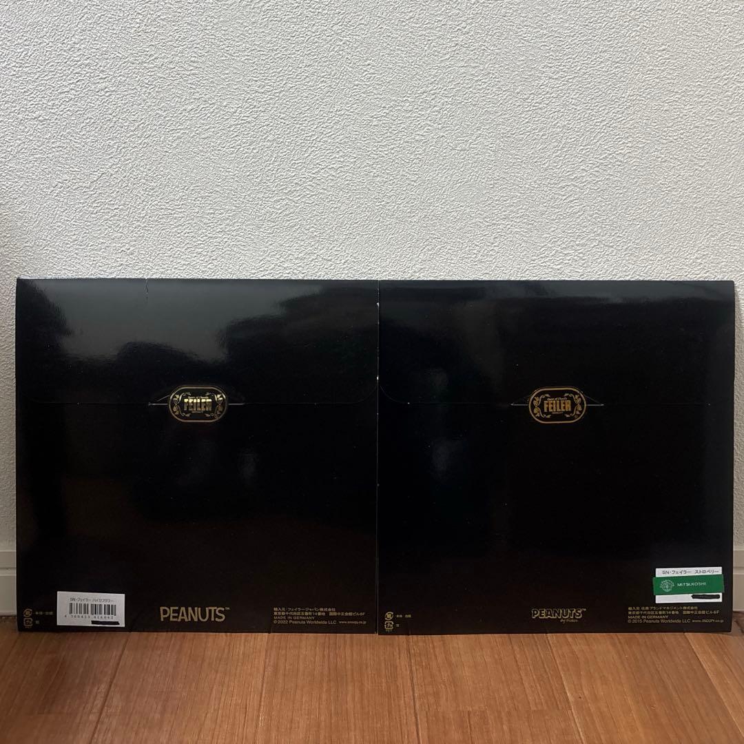 【新品未使用】フェイラー　スヌーピー　2枚セット　ストロベリー　ハイジフラワー