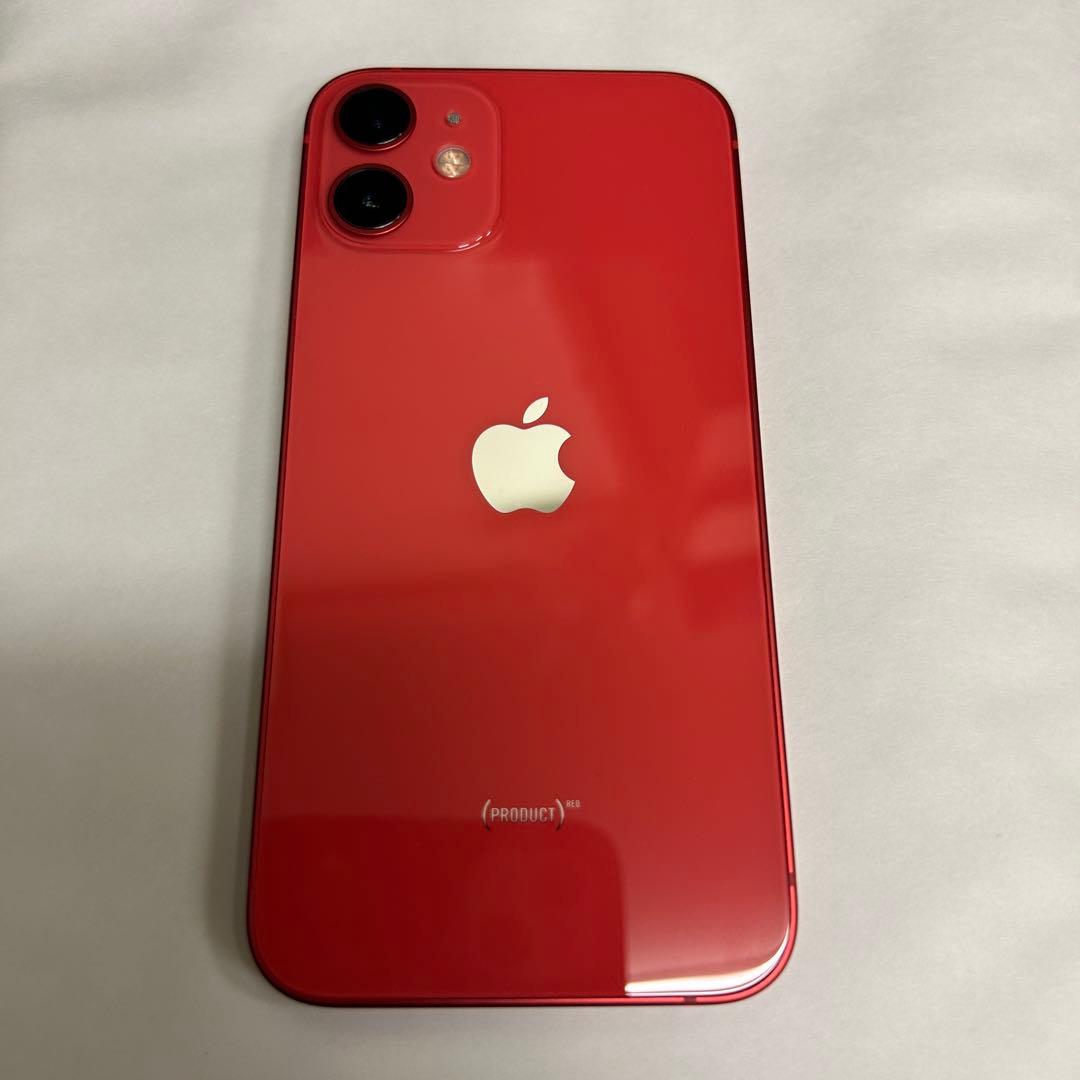 未使用 iPhone 12mini 256GB レッド