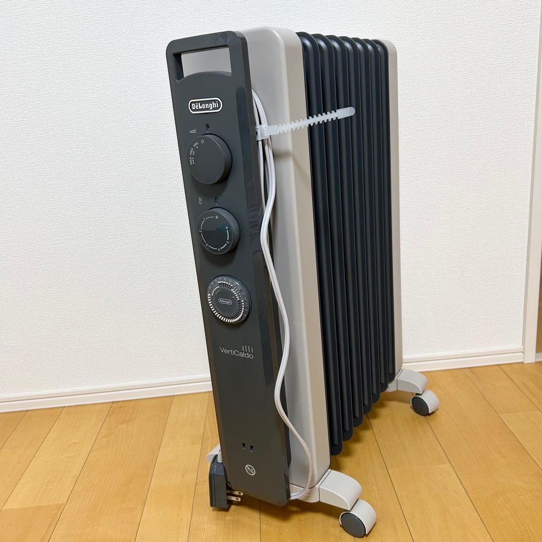【美品】DeLonghi オイルヒーター　シダーグレー　動作確認済み