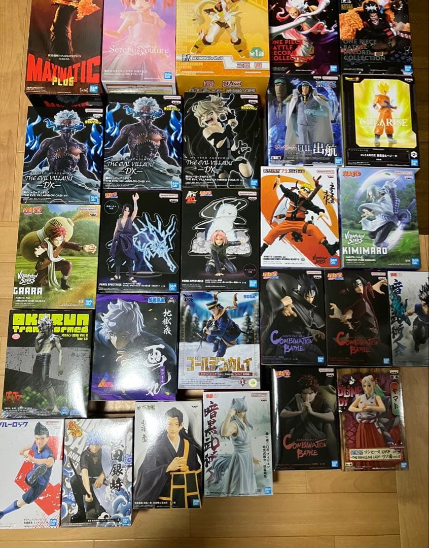 未開封　漫画　アニメ　プライズ　フィギュア　ワンピース　呪術廻戦　ヒロアカ