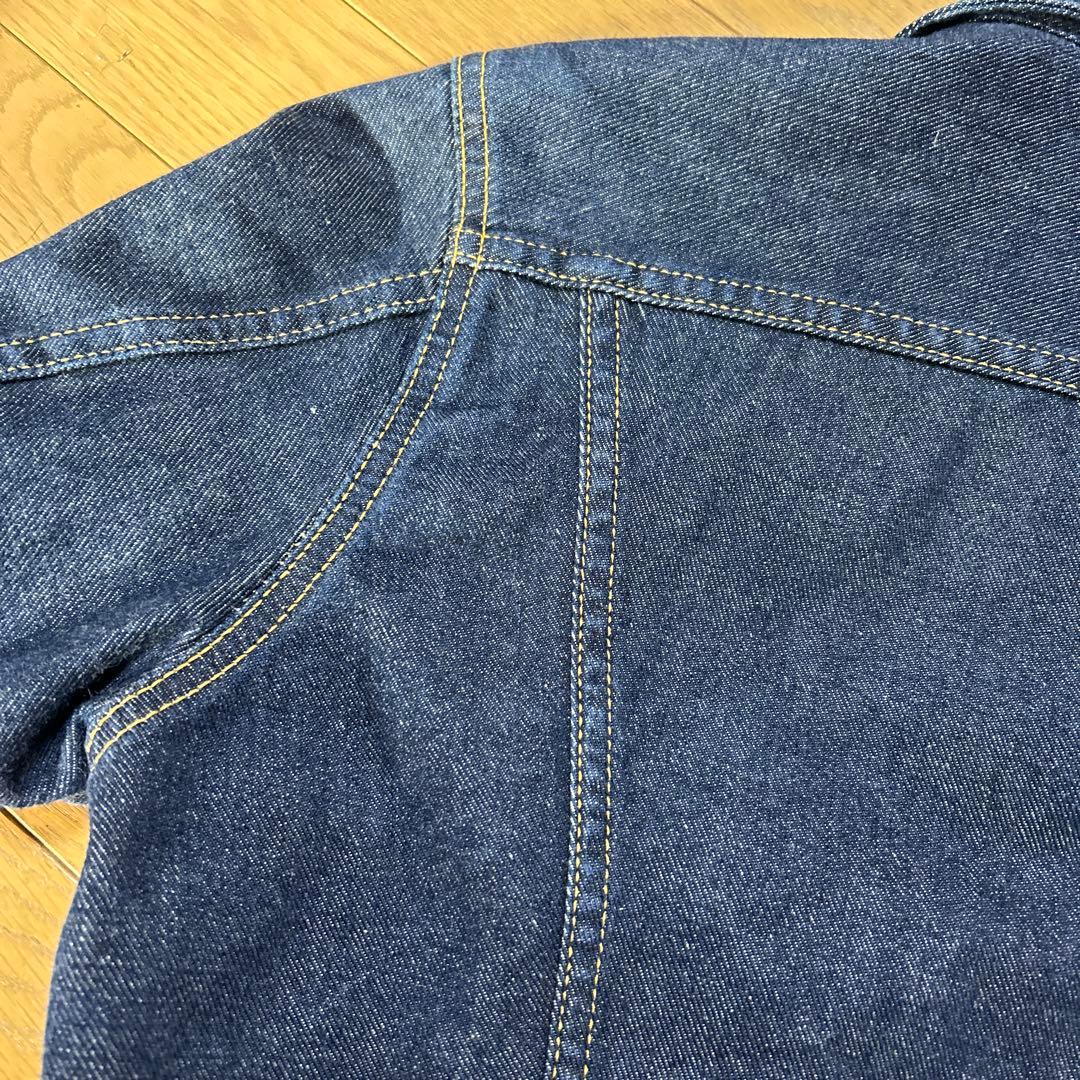 最終値下げ　美品　Lee 三角タグ　1411 40 濃紺　復刻　デニムジャケット