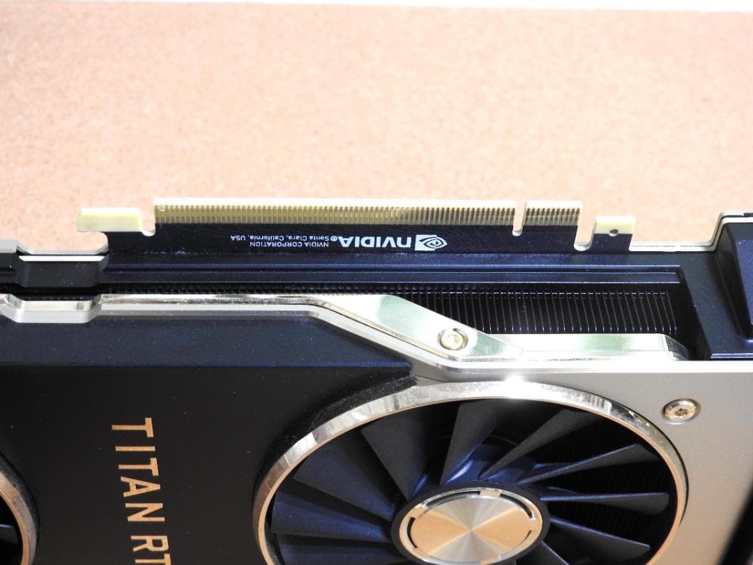 【美品・動作確認済】NVIDIA TITAN RTX