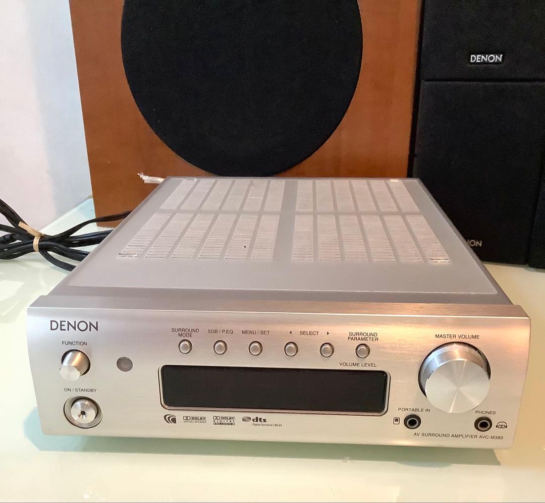 DENON / AVC-M380 ホームシアターシステム アンプ & スピーカー