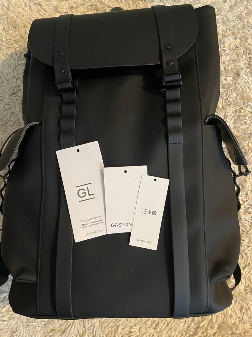 【新品】ガストンルーガ スプラッシュ バックパック16 ブラック 定価2.5万円