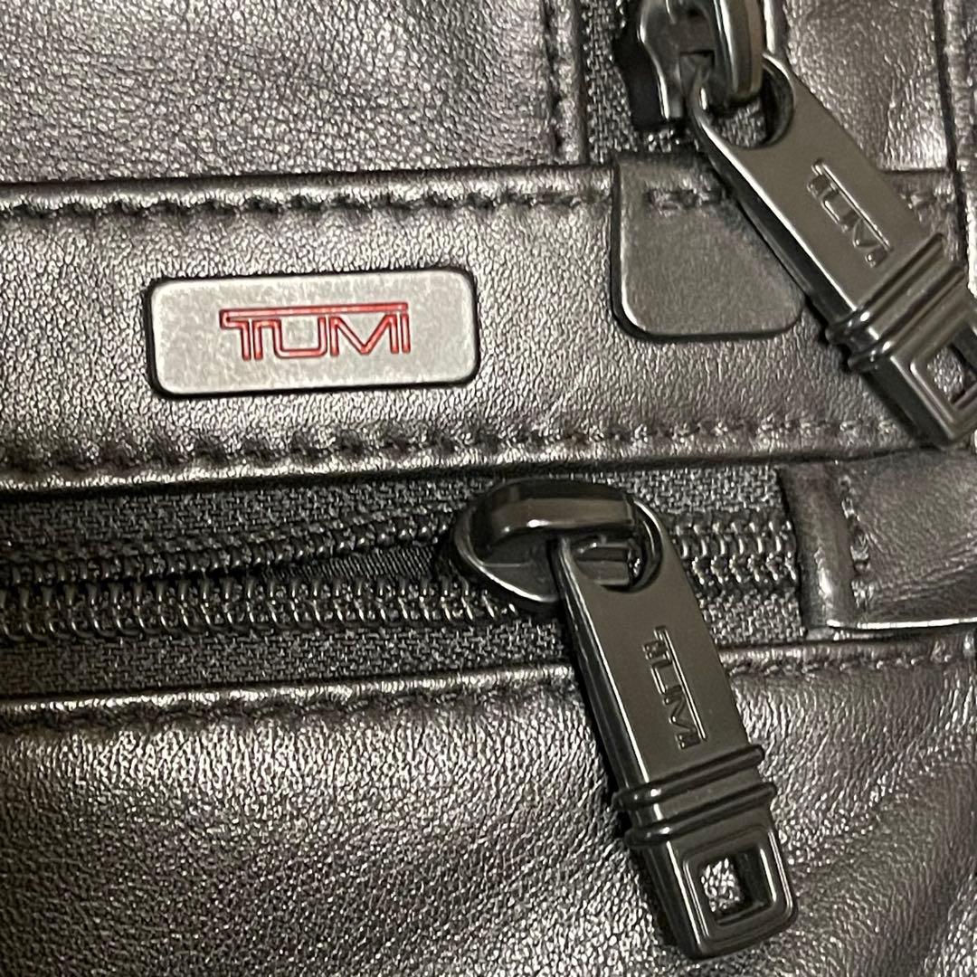 美品 TUMI トゥミ 96111DH 本革 ２WAY ビジネスバッグ 黒