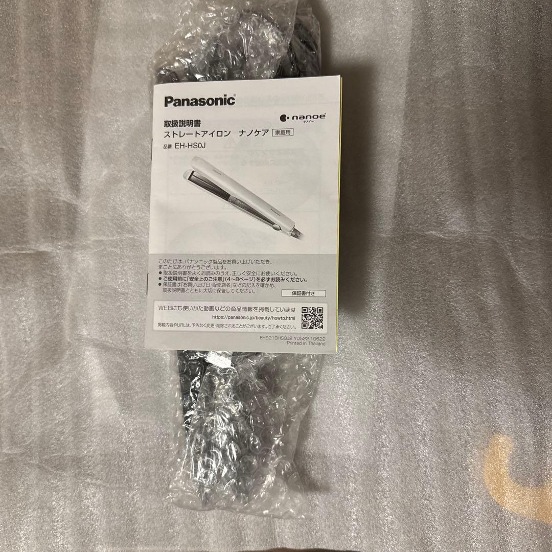 Panasonic nanocare ストレートアイロン ナノケア ブラック