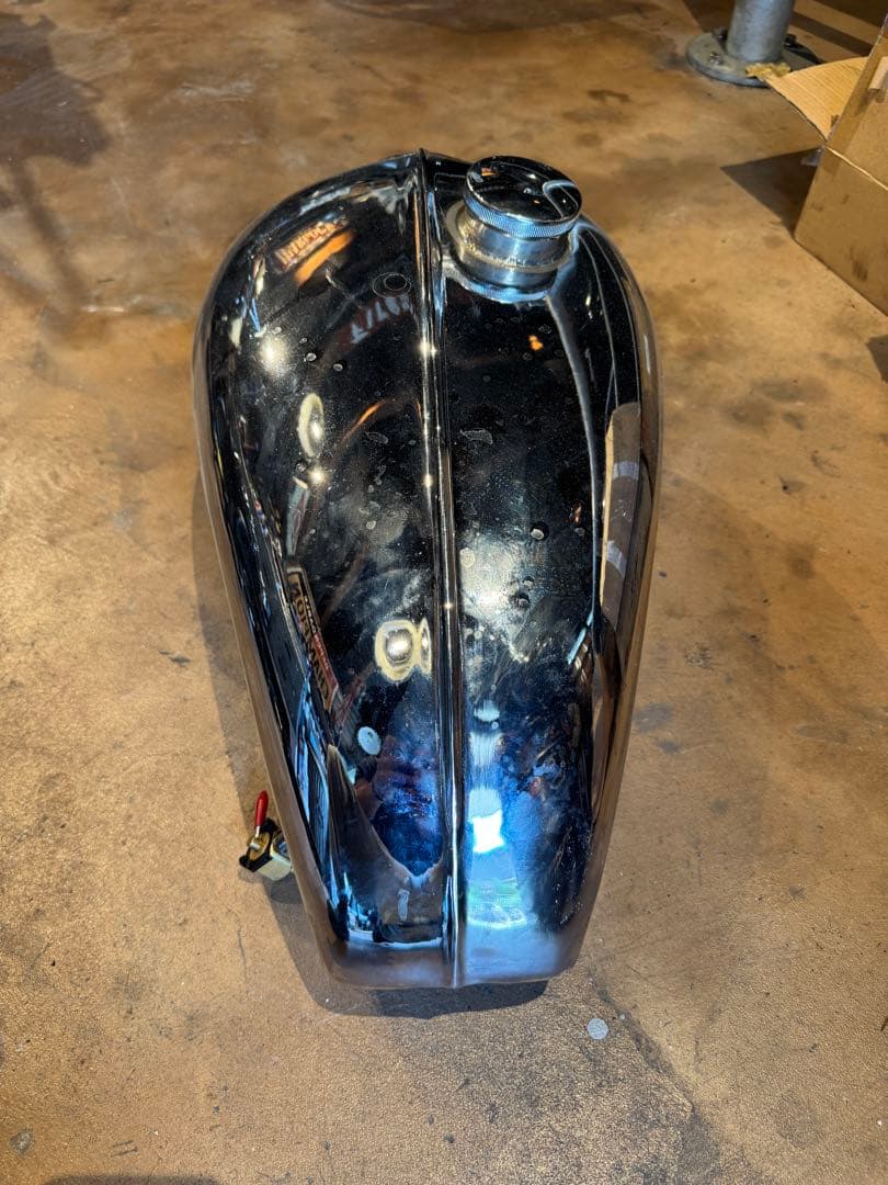 SR400 SR500メッキタンク ガソリンキャップ付き