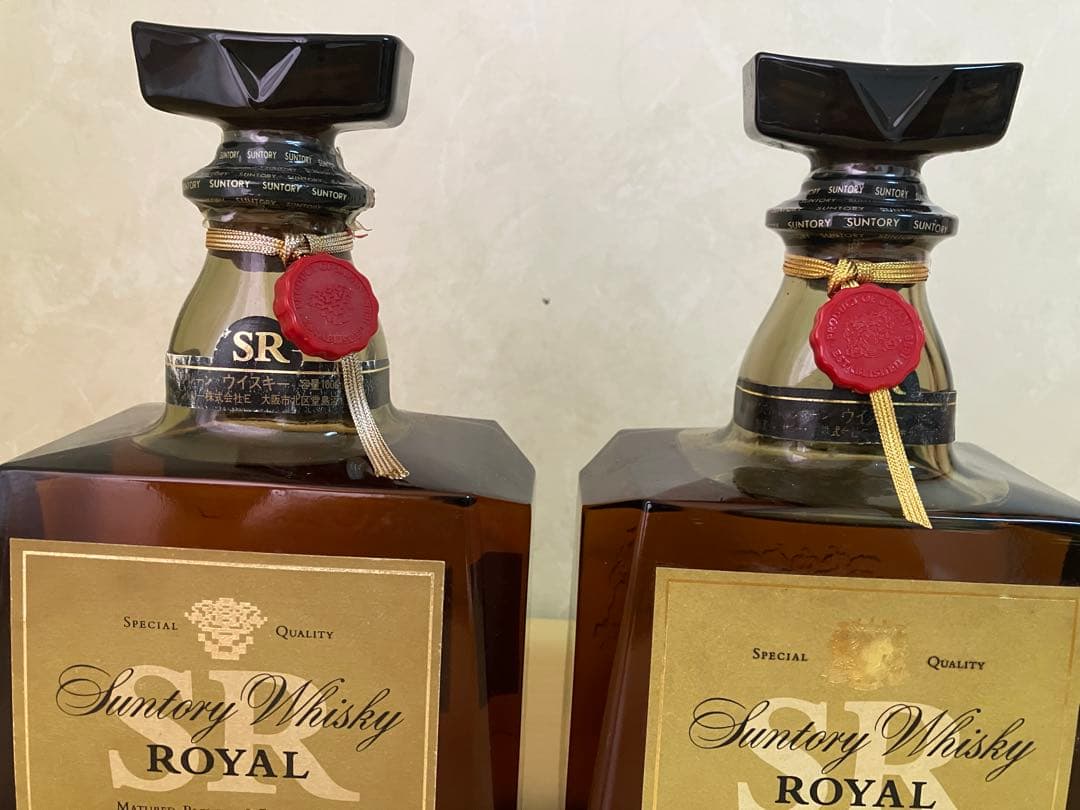 サントリーウイスキー ロイヤル 1000ml クイーンサイズ　古酒　2本