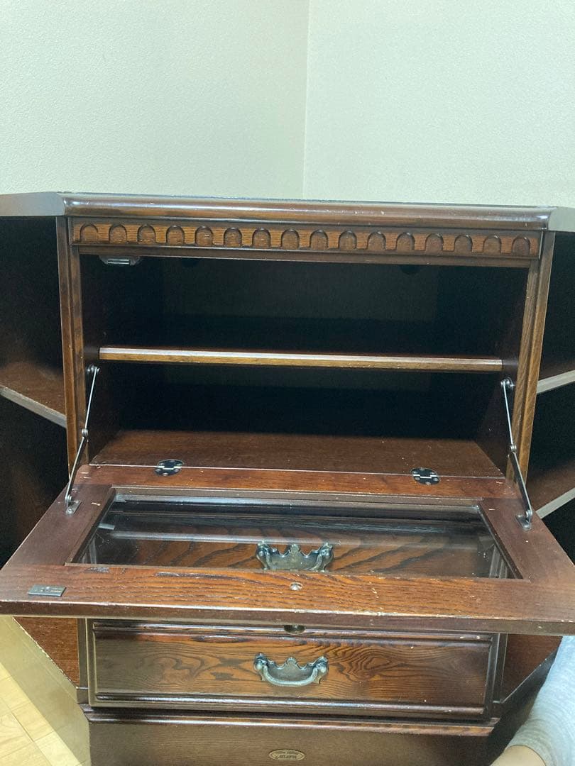 ★ATLANTA★アトランタ家具 アンティークコーナーボード