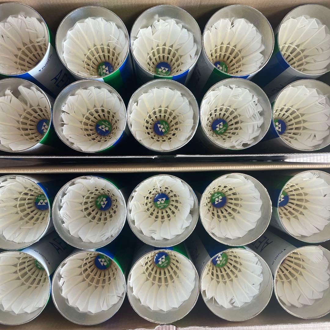 【120球】基礎うち　バドミントンシャトル