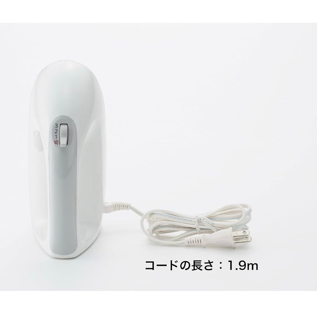 美品　Panasonic ハンドミキサー MK-H4-W