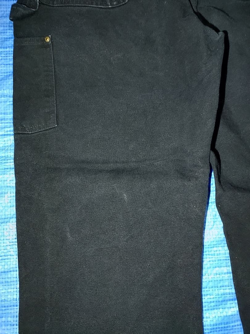 Carhartt ダブルニー w38×L30 USA製 ブラック ペインター