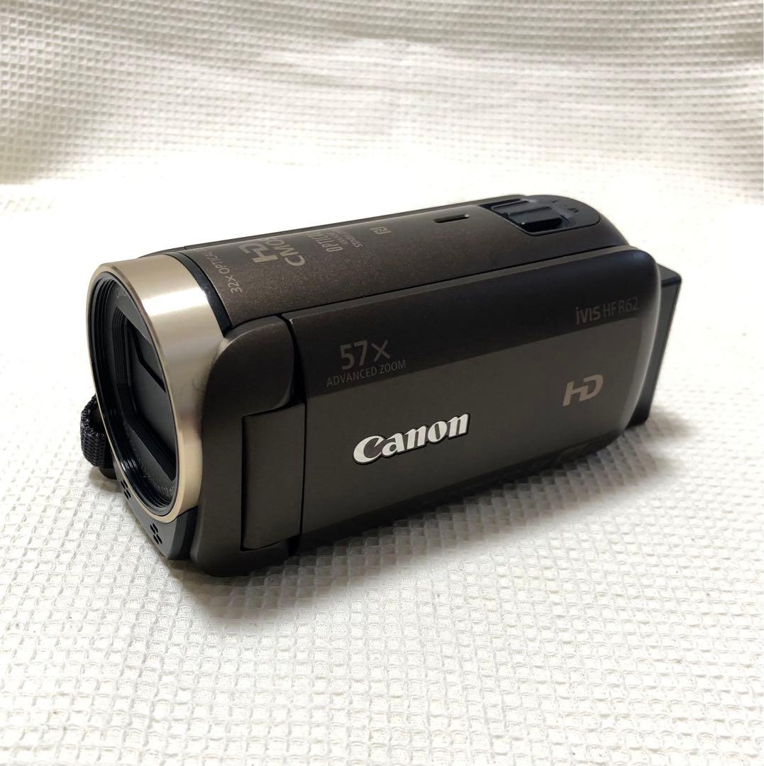 【美品】美品　Canon IVIS HF R62BR HDビデオカメラ