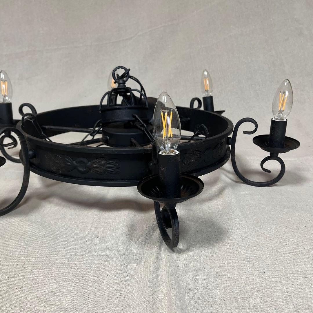 シャンデリア アンティーク 照明