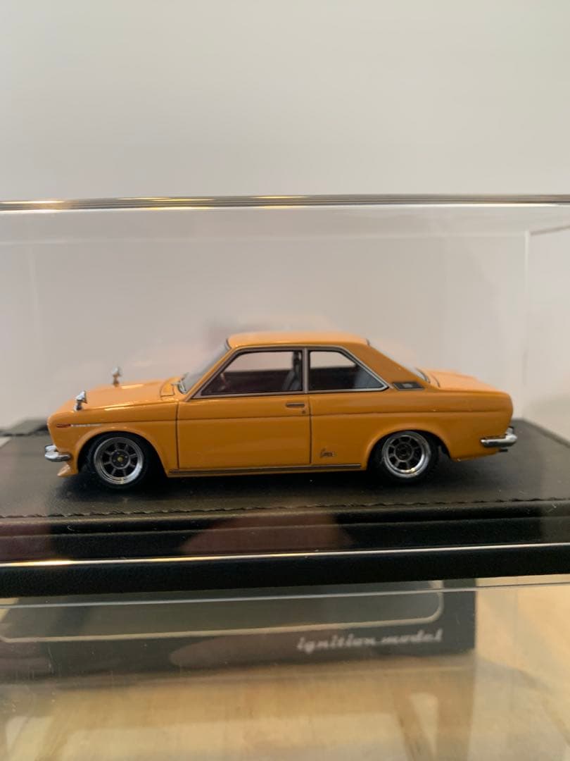 イグニッションモデル　1/43 ブルーバード　クーペ KP510 ブラウン
