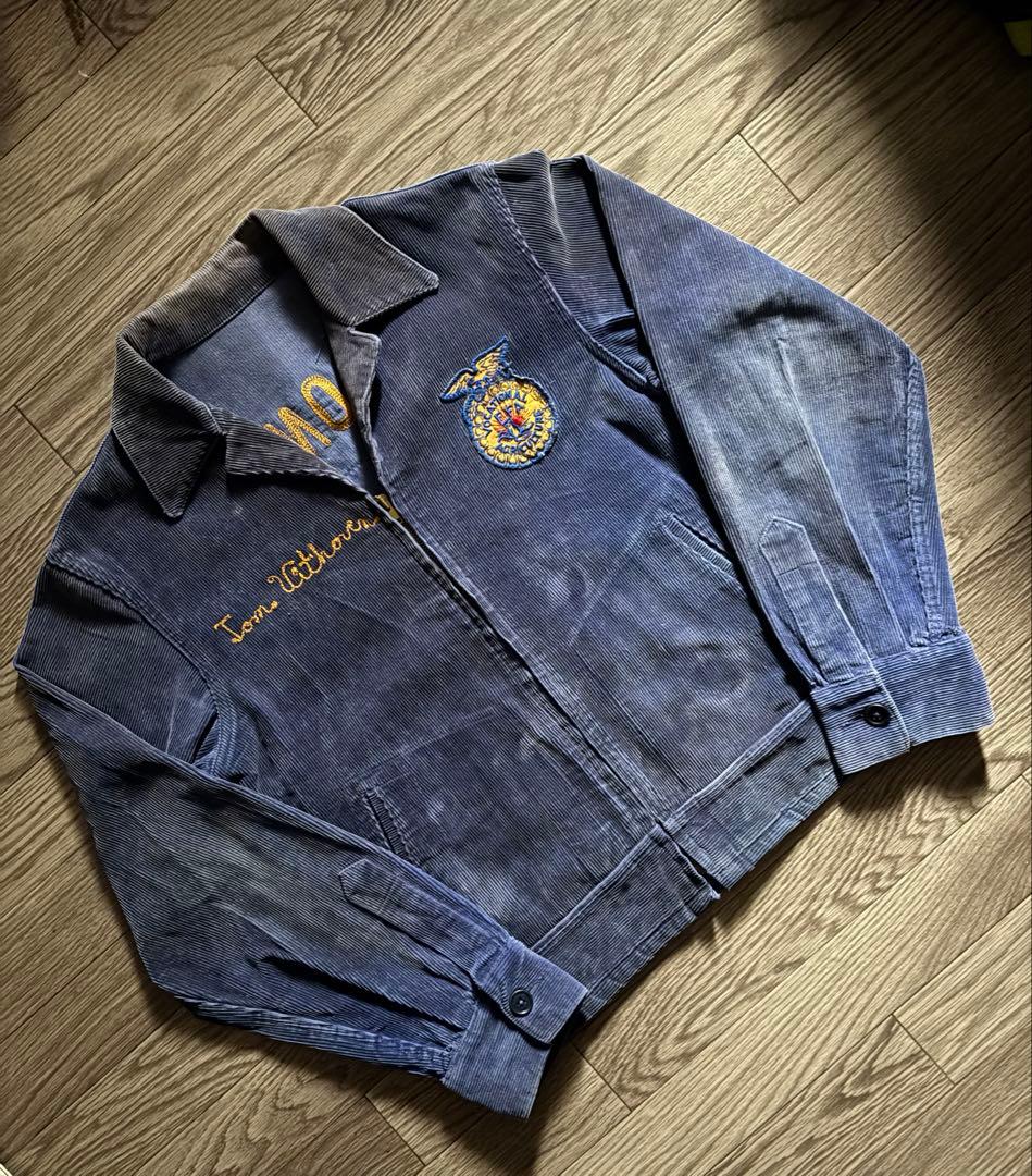 【60s~】★極上フェード★ FFA ジャケット 　lot100-36程度 L