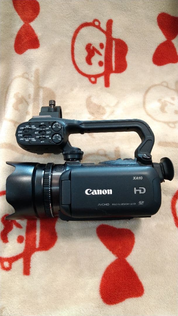 2037✡　Canon XA10 業務用ビデオカメラ本体