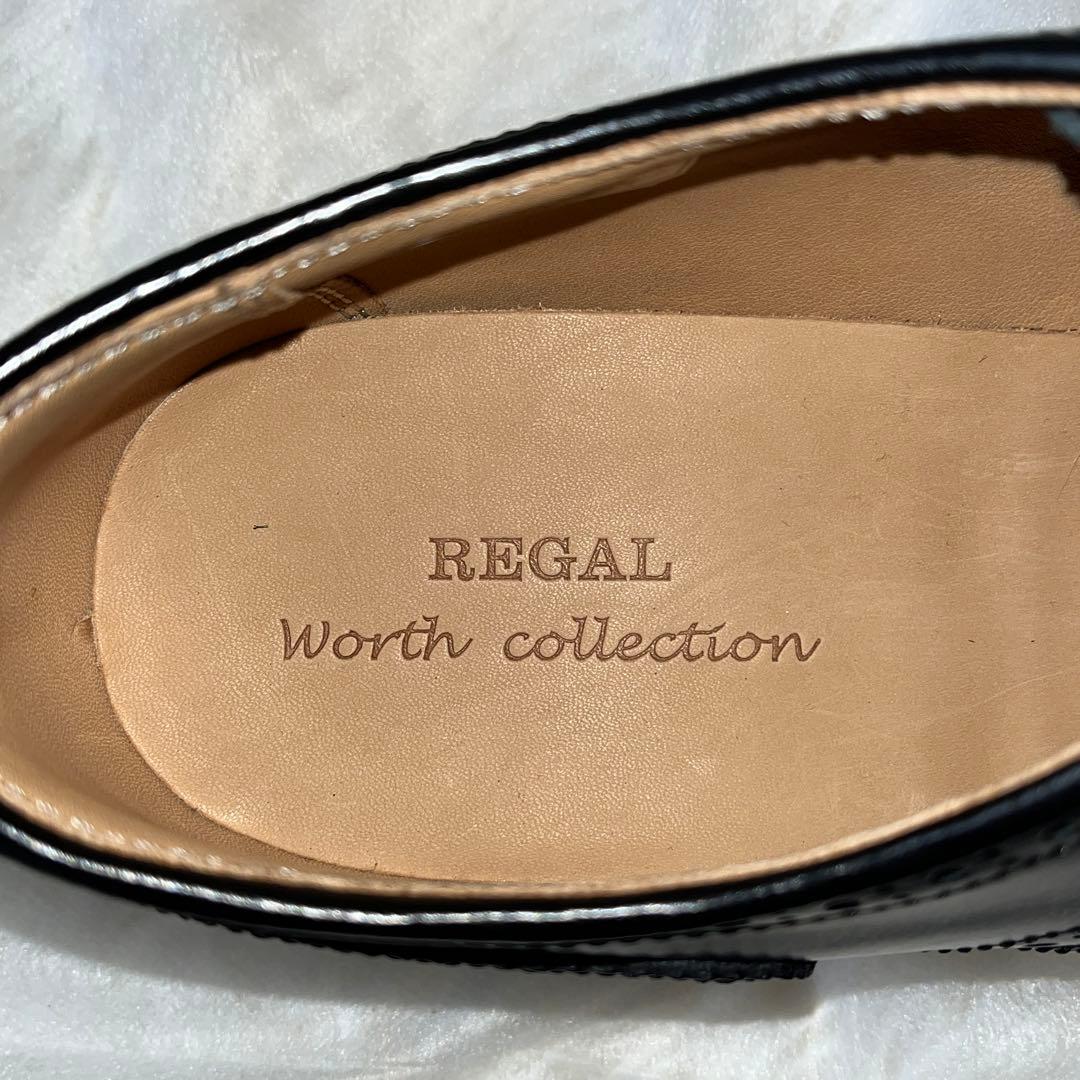 未使用級✨REGAL リーガル ビジネスシューズ ウィングチップ ブラック