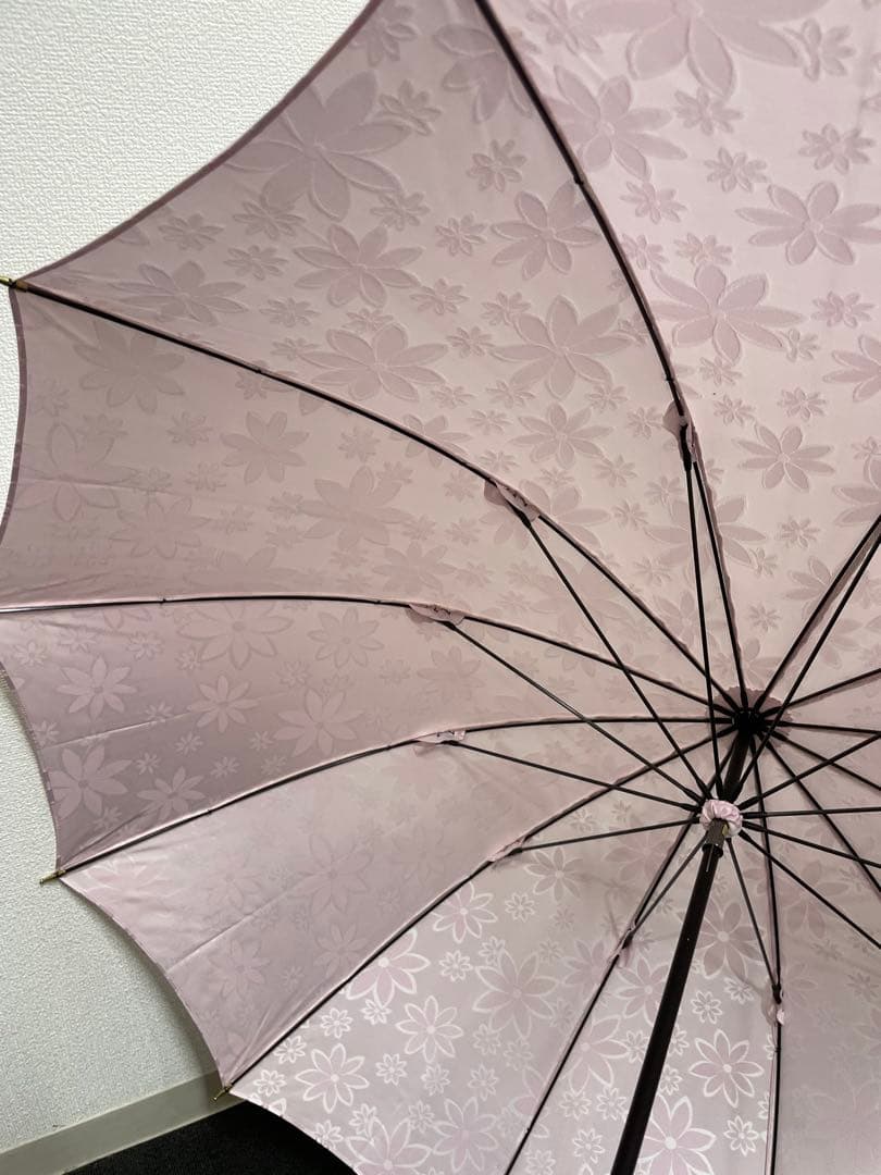 福井洋傘　紫陽花　紫 長傘　未使用品