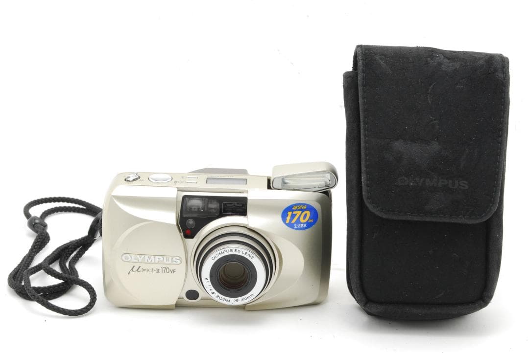 【美品】オリンパス Olympus mju II 170 VF フィルムカメラ