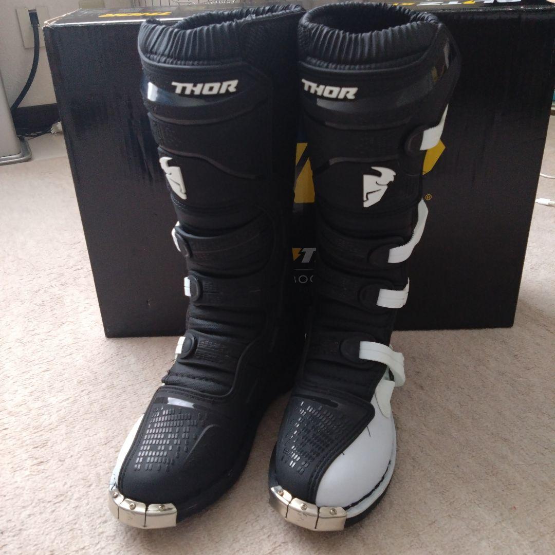 THOR　オフロードブーツ　バイク靴　バイクブーツ　メンズ