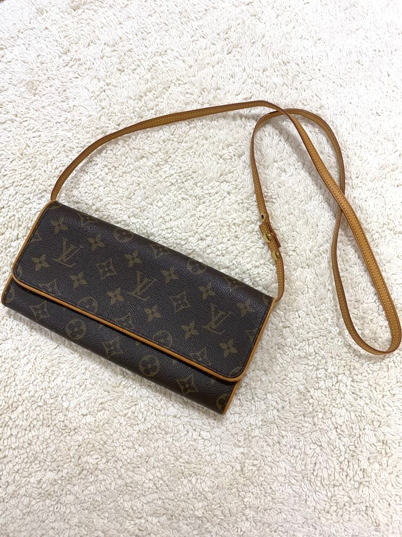 Louis Vuitton ショルダーバッグ ブラウン　ポシェット　モノグラム